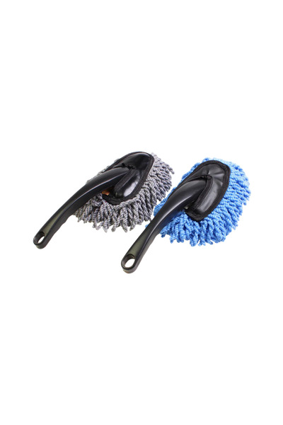 Gloss IQ Perie indepartare praf auto, microfibra chenille (32 x 15 cm) – cu cap de schimb gri