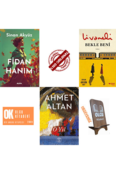 Alfa Yayınları Bekle Beni - Fidan Hanım - O Yıl / 3 kitap set TELEFON TUTUCU ...