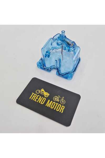 monero Karbüratör Alt Kazan Kapak Mavi - Cg Modifiye Tk03 Motosiklet