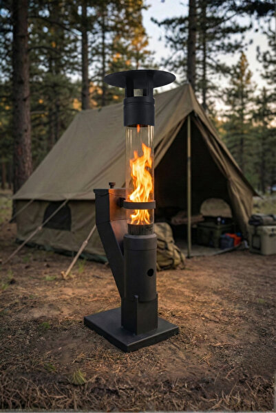 MSM Garage Tr Pelet Soba, Kamp-Bahçe-Teras Sobası