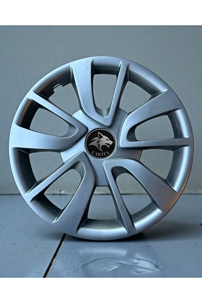 Cartex Renault Clio/Symbol/Fluence/Kangoo/Megane Uyumlu 15'' Jant Kapağı (1 adet) Amblem Hediyeli