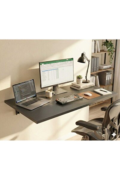 AYZ Liva Duvara Monte Katlanabilir Mutfak Bilgisayara Balkon Masası