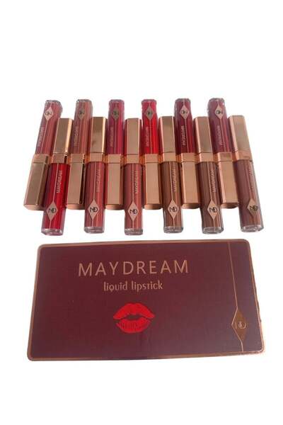 MAYDREAM Me Dream Liquid Lipstick Multi-Color 12 Long Lasting