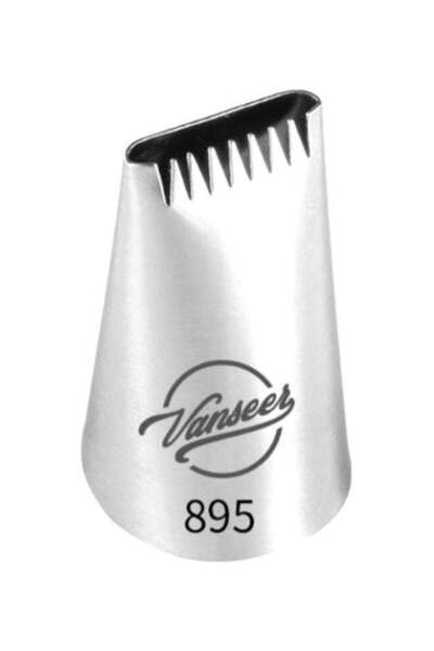 Generic Cake Decorating Piping Nozzle Silver 5cm