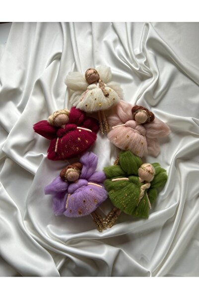 Bebika İstediğiniz Renkte Peri Kızı Yapıyoruz - El Yapımı Keçe Bebekler