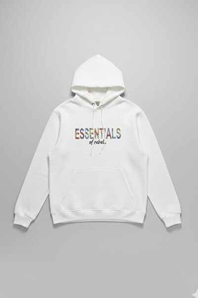 İnsane Minds Hanorac cu glugă și buzunar cangur imprimat Essentials pentru bă...