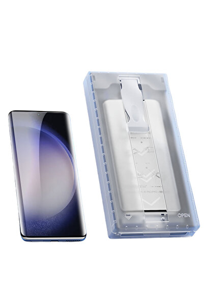 zore Galaxy S24 Ultra Kolay Uygulama Aparatlı Easy Body Ekran Koruyucu