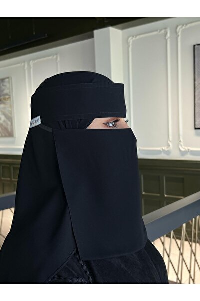 TAJ نقاب وسط مايل مشبك