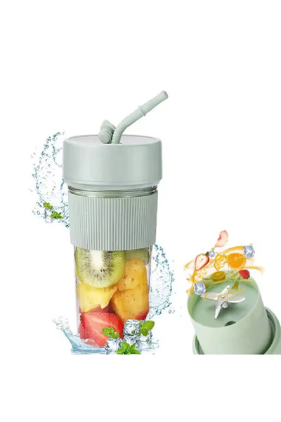 Vothoon Mini Taşınabilir Mikser 350 ml – Şarj Edilebilir Smoothie & Meyve Sık...