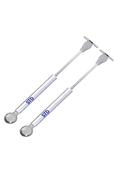 Bijutek STD 2 Adet Dolap Kapak Gazlı Amortisörü Pistonu Mutfak Dolabı Kapağı Hidroliği 120N 27cm