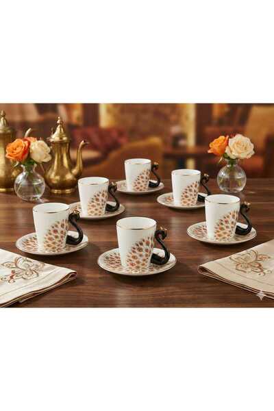 LeylArt Zucci New Bone 6 Person Cup Set