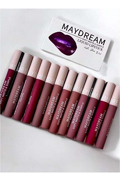 MAYDREAM Mi Dream Liquid Lipstick Set of 12 Pieces