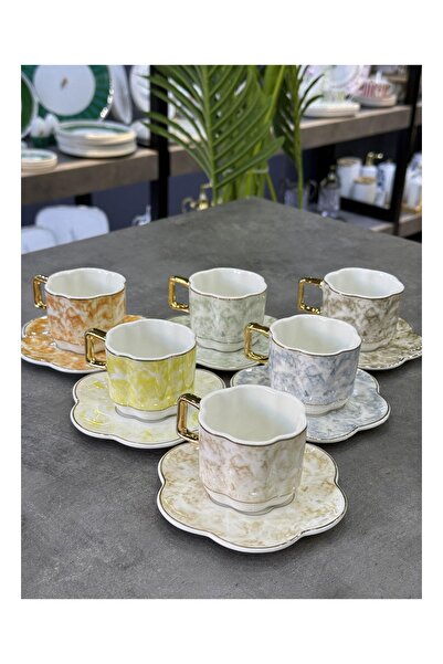 Doğudeko Lıssome 6 Lı Kahve Fincan Takımı V3