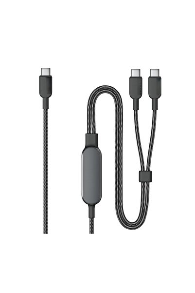 Generic USB C Cable, 4ft 2-in-1 USB C to USB C Cable 140W Max, Fast Charging