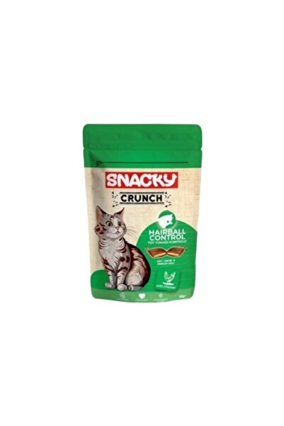 Snacky سناكي مكافات للقطط هيربول للتحكم بكرات الشعر بالدجاج 60g
