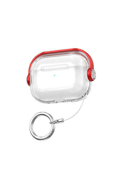 NewFace حافظة Airpods Pro 3 (الجيل الثالث) - أحمر