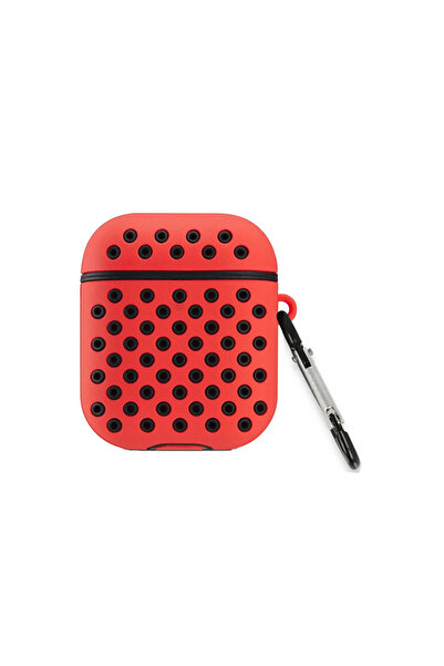 NewFace AirPods 3 (3Rd Generation) Sports Perforated Case - Red-Black