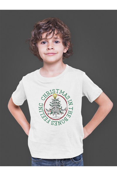 Bumeta Tricou pentru copii Feeling Chiristmas in The Bones tricou