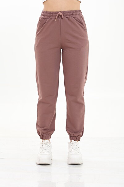 HEDEF DAİSY Women's Elastic Waist, Lace-Up Front, Elasticated Cuffs, Two Thre...