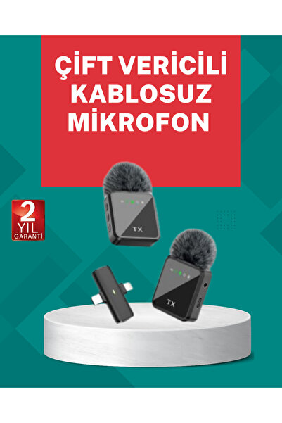 Kanonik Education مجموعة ميكروفونات لاسلكية مكونة من قطعتين لتسجيلات الصوت الاحترافية