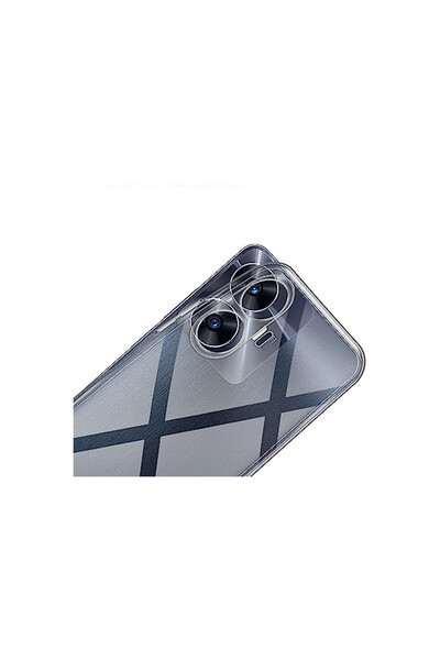 Hatreds Realme C55 İçin Uyumlu Darbe Emici Yumuşak Ultra İnce Sararmaz Şeffaf...