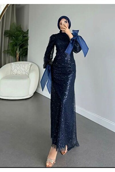 Tane kolu fiyonklu abiye