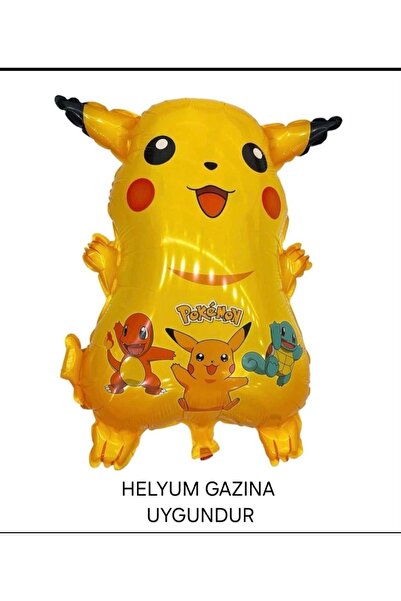 Baloncuu Pokemon Folyo Balon Doğum Günü Balonları