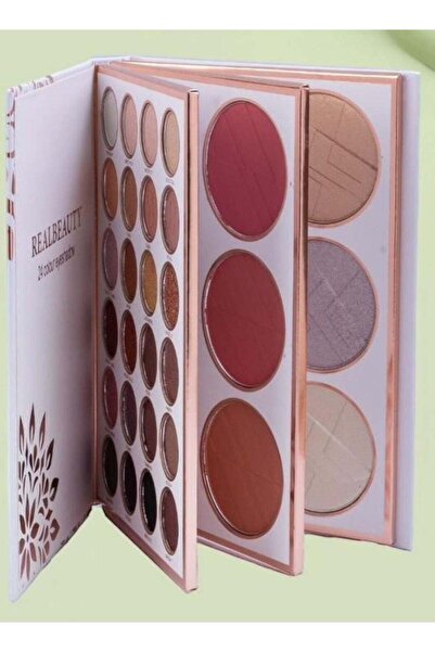 real beauty Eyeshadow + Blush + Highlighter