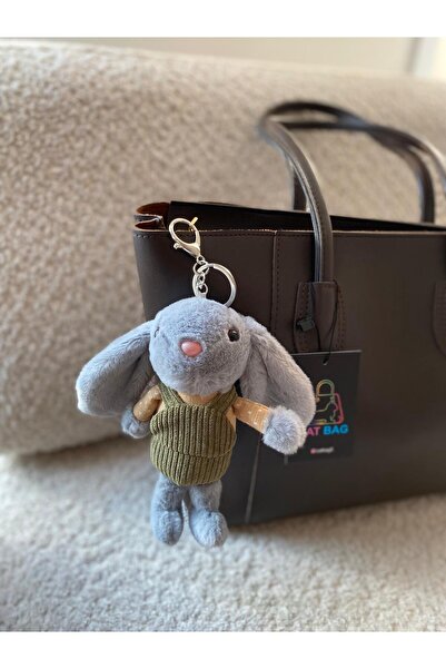 ÇANTA Cat Bag Gray Cute Rabbit Charm