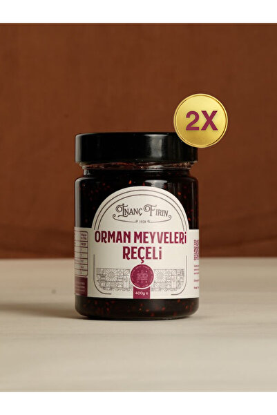 İNANÇ FIRIN Orman Meyveleri Reçeli 400 g | Elma Suyu Konsantreli