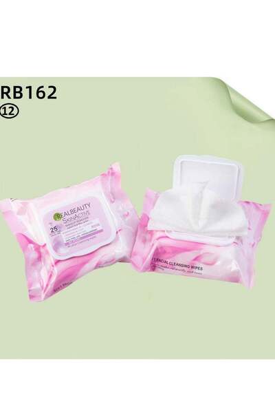 real beauty Pure Clean Makeup Remover Wipes 25 Pieces