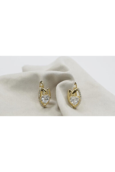 XUPING JEWELRY Cercei placați cu aur de 18k și zirconiu