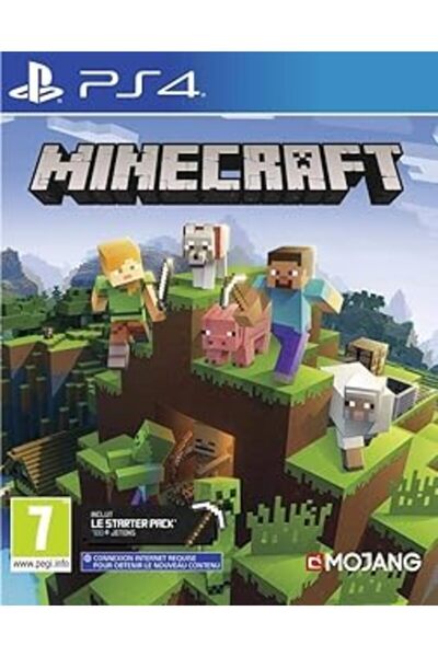 Mojang تحديث مجموعة بداية لعبة ماينكرافت لجهاز بلاي ستيشن - PS4