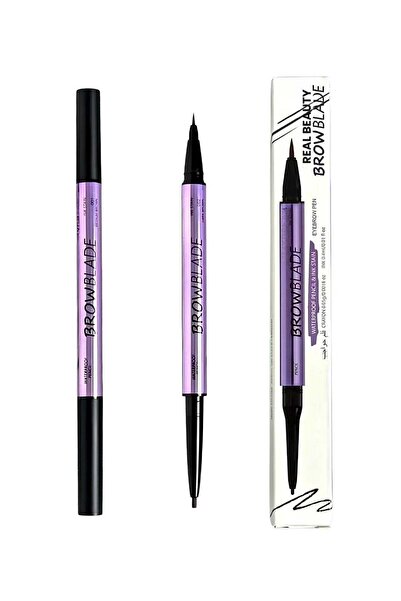 real beauty Waterproof Long-Lasting Eyebrow Pencil, Dark Brown