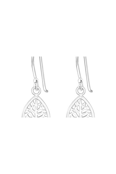 All4Silver Tree of Life - Silver 925 Earrings without Stones