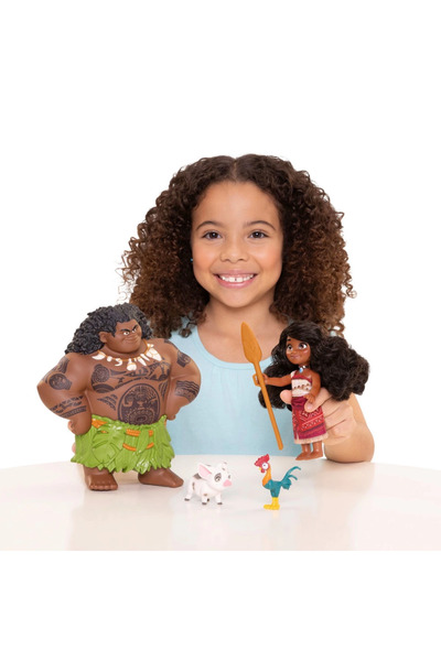 AKN Disney Moana 2 Moana ve Maui Oyun Seti 15 cm
