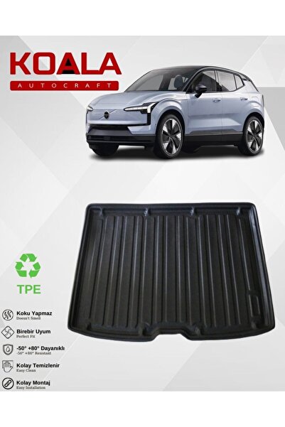 KoalaOtoTekstil Volvo EX30 (2025-sonrası) Araca Özel 3D Bagaj Havuzu