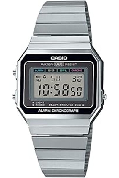 Casio Silver Stainless Steel Unisex Watch A700W-1ADF