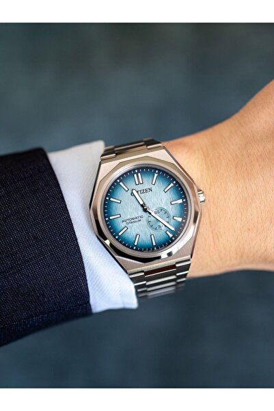 Citizen Zenshin 60 Erkek Kol Saati - Super Titanium Kasa - Otomatik Mekanizma