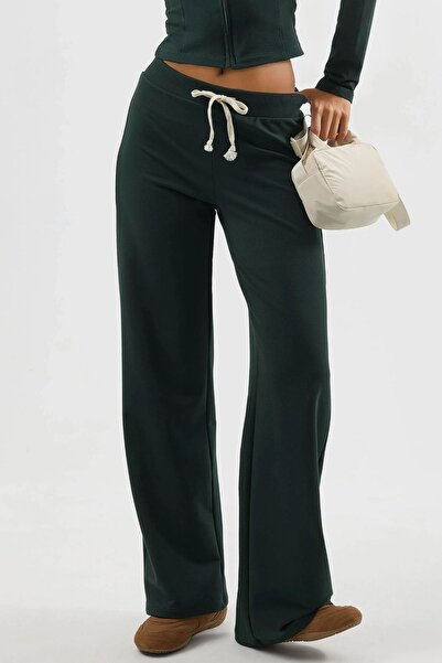 Hiccup BUSEM Bağcıklı Düz Paça Eşofman Altı