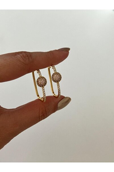 Charmist 14K Renkli Zirkon Taşlı Küpe