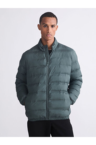 LC Waikiki Lcw Vision Green Standard Fit Men's Puffer Jacket