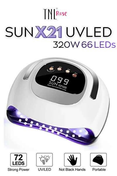 Genel Markalar X21 Kalıcı Oje ve Protez Tırnak Kurutucu 72 Leds 320 Watt