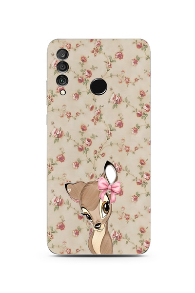 Manitoba Huawei P30 Lite Uyumlu Baskılı Yumuşak Silikon Şeffaf Telefon Kılıfı