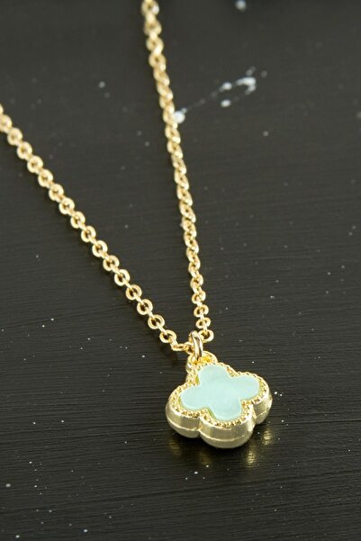 ZERO LAND 1613716749 قلادة زهرة (211637) من البوليستر - أخضر