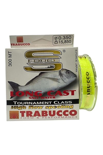 TRABUCCO S-Force Long Cast 300 mt 0.35mm Surf Olta Misinası
