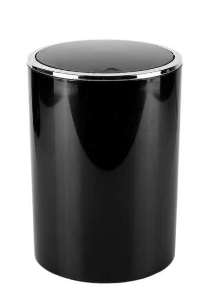 ozbience Pratik ve şık 6 Lt Siyah Çöp Kovası, Banyo, Mutfak ve Ofis için ideal