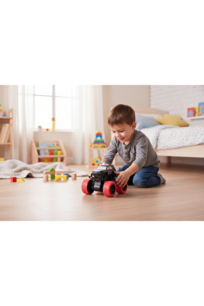 Cosby İtmeli Oyuncak Araba – Dayanıklı Plastik Yarış Arabası