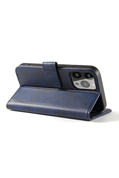 megaMobile Carcasă tip portofel magnetic cu suport, compatibilă cu Samsung Ga...