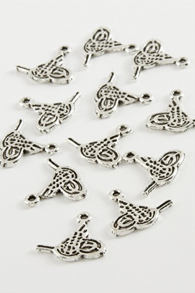 ZERO LAND 1615031749 Тугра молитвен броеник с пискюл 50 (213150) грама - среб...